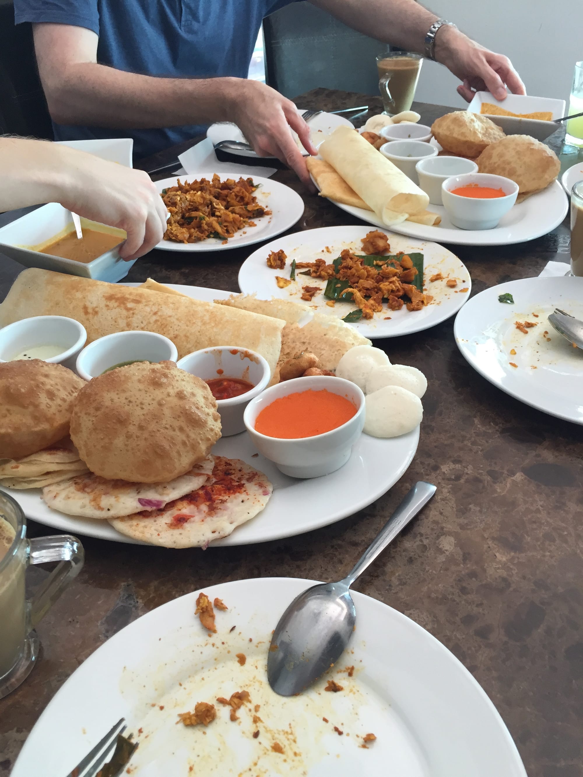 Photo by Author — the breakfast platter — Breakfast At 7 — Johor Bahru, Johor, Malaysia