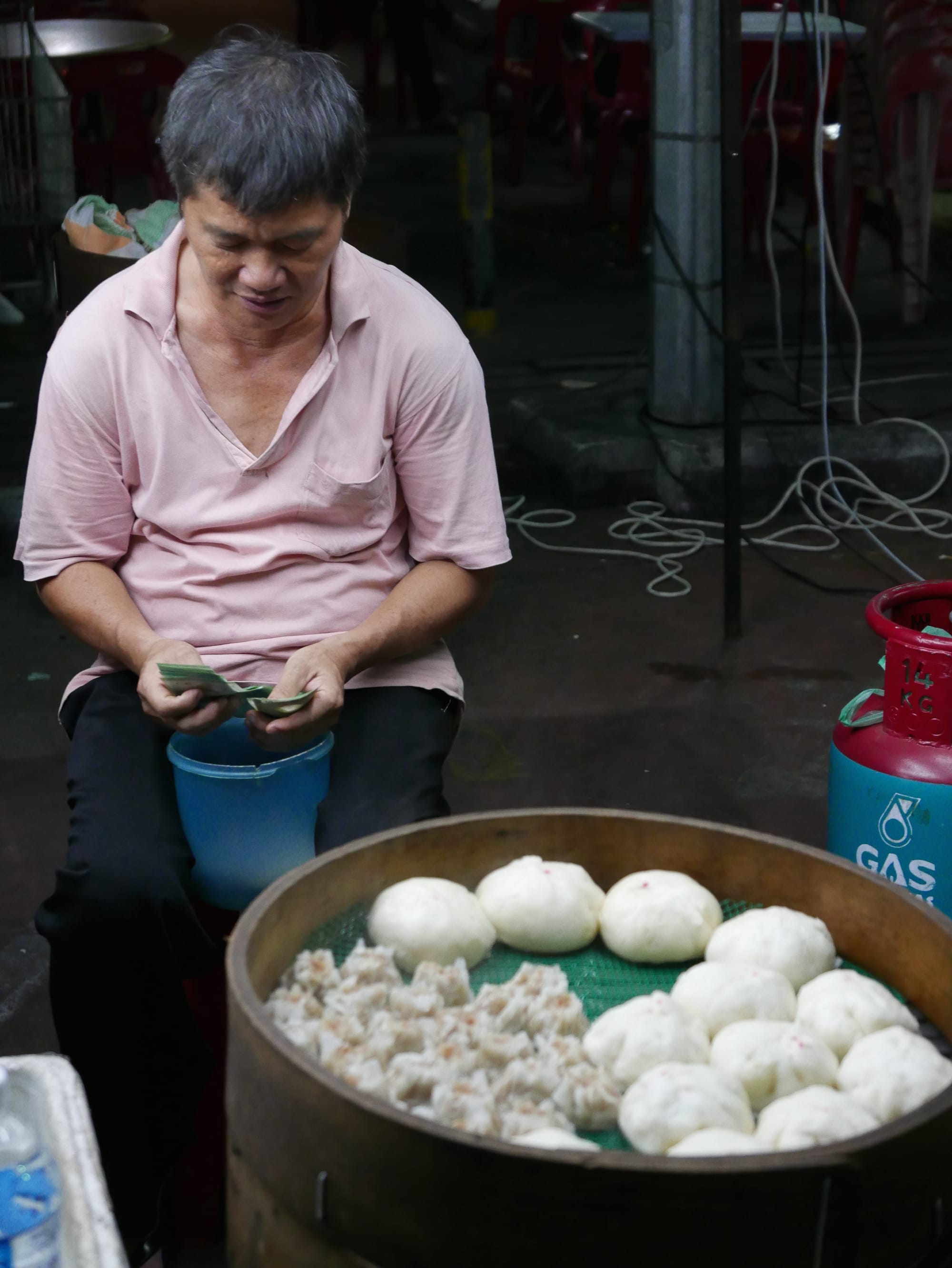 Photo by Author — Sibu, Sarawak, Malaysia — bao buns