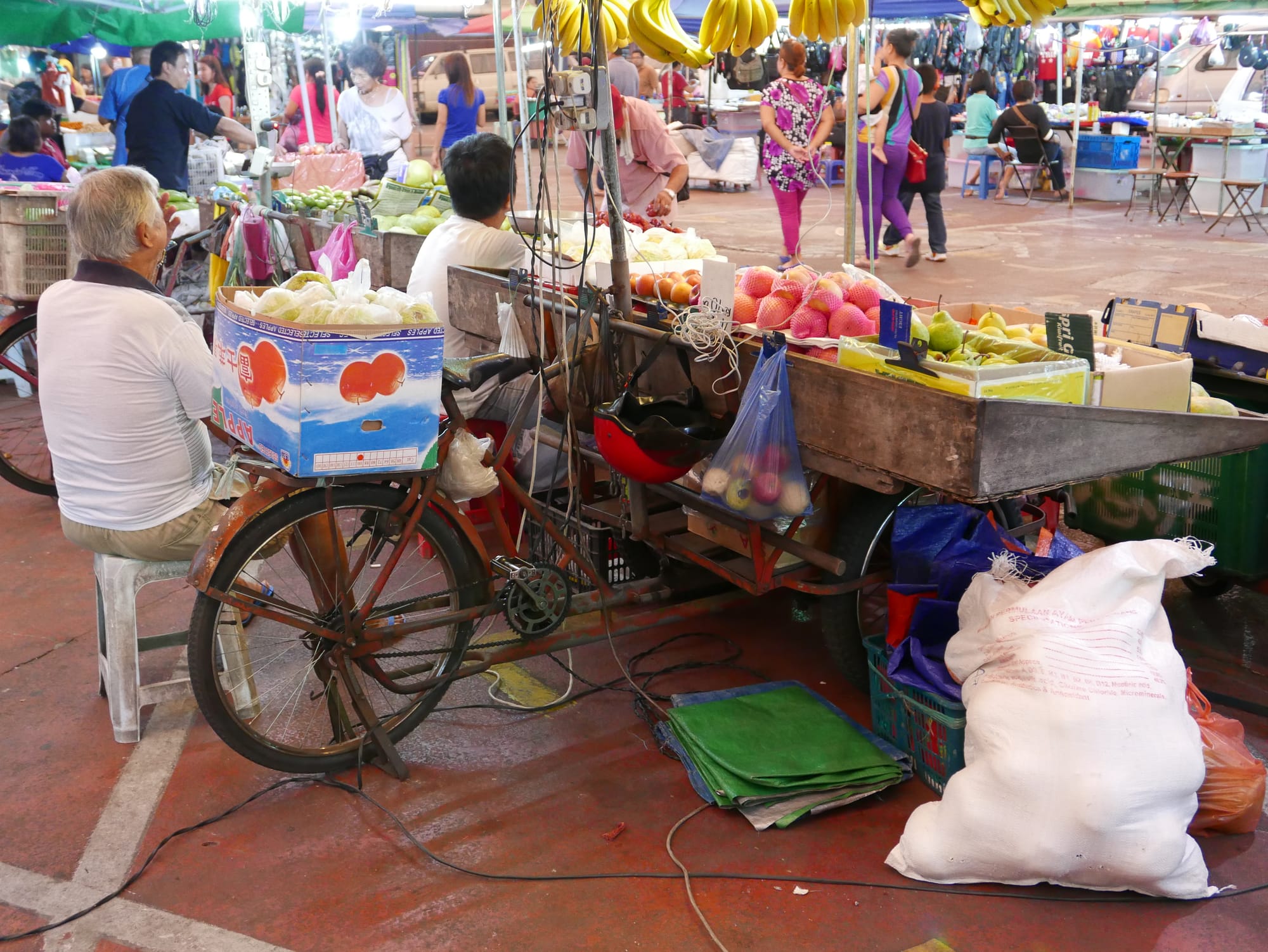 Photo by Author — Sibu, Sarawak, Malaysia — get on your bike!