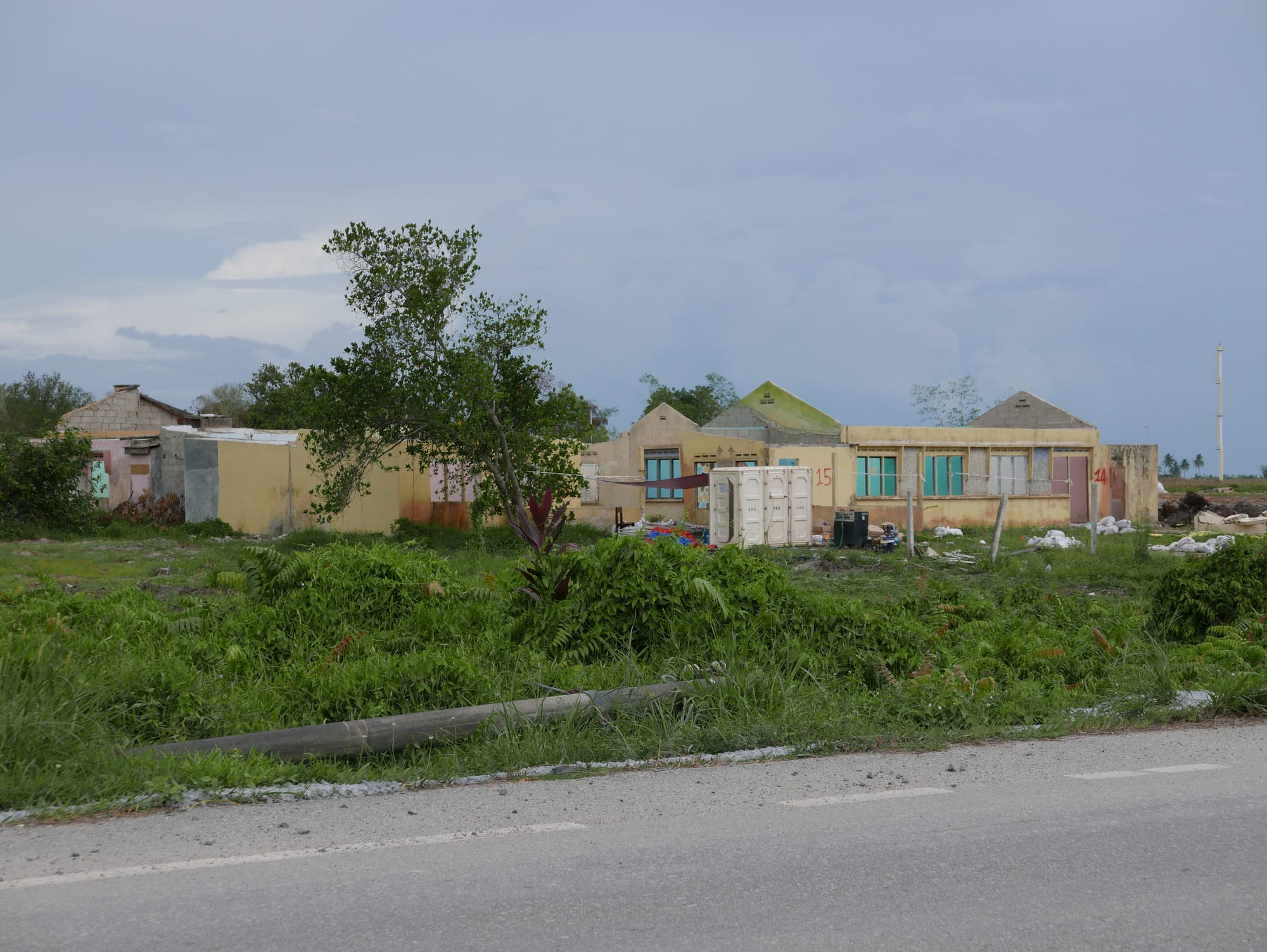 Photo by Author — abandoned village — the coast east of Johor Bahru