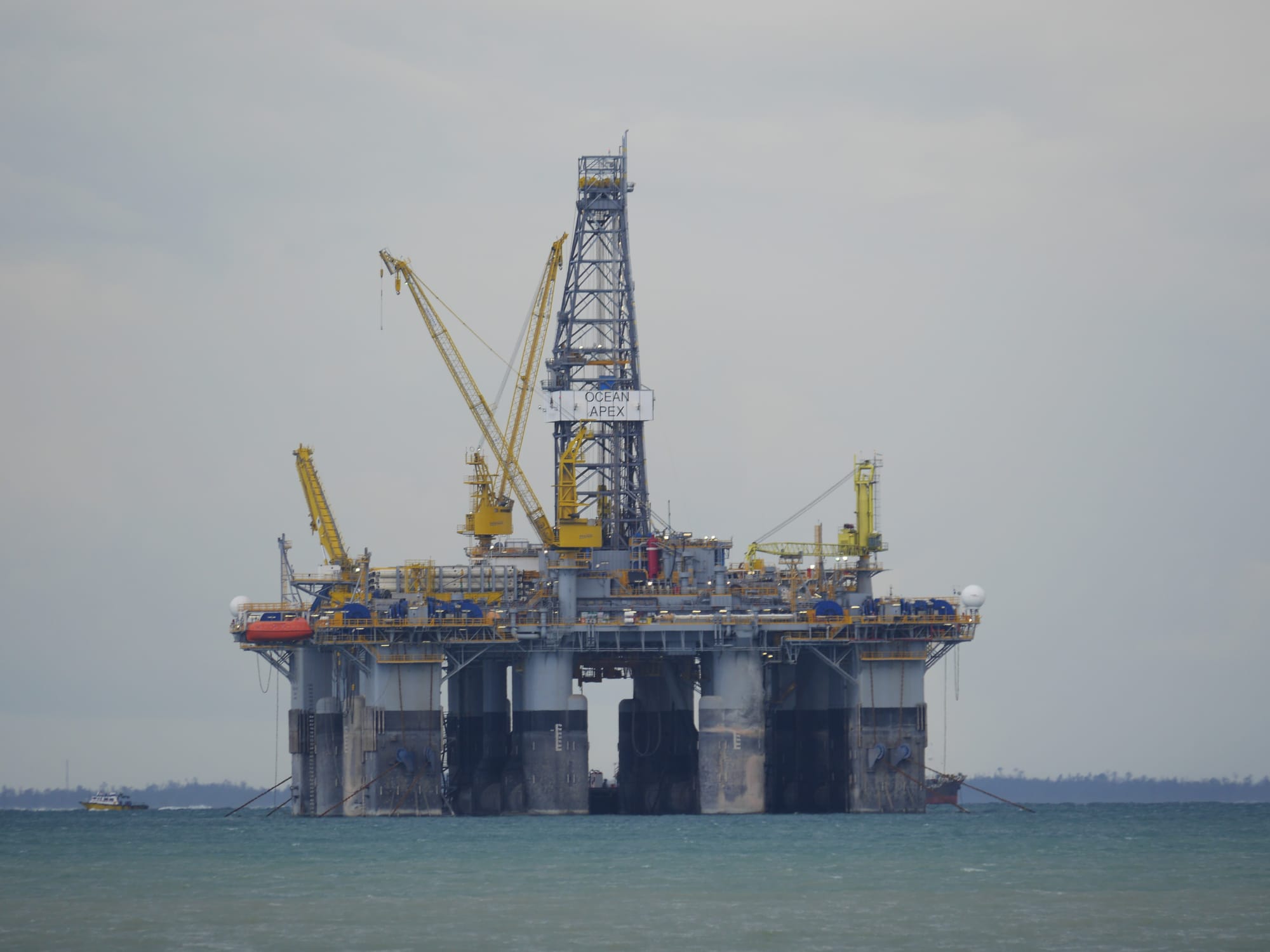 Photo by Author — oil and gas industry — the coast east of Johor Bahru