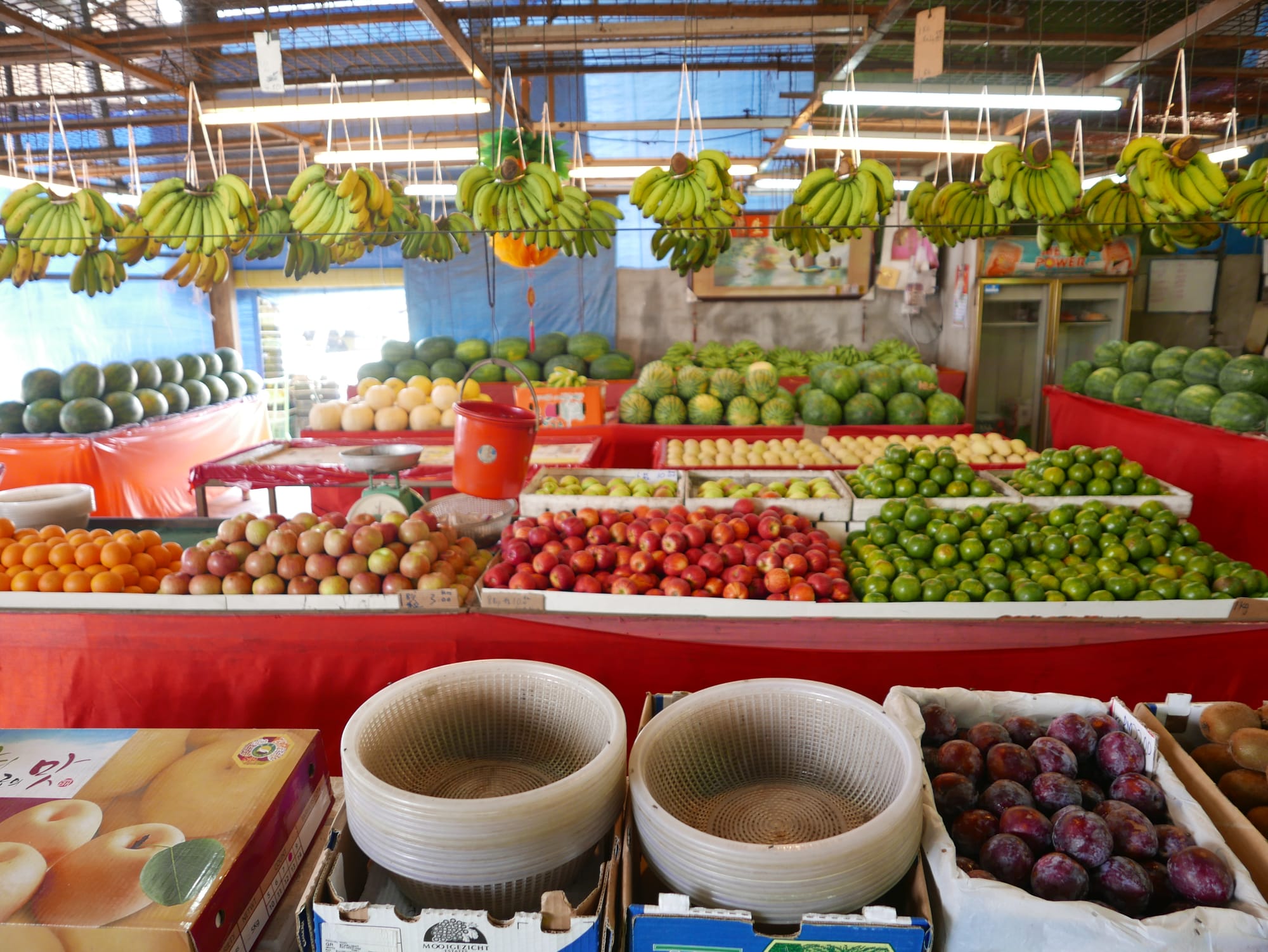 Photo by Author — neat stacking — Bestmart, Johor Bahru