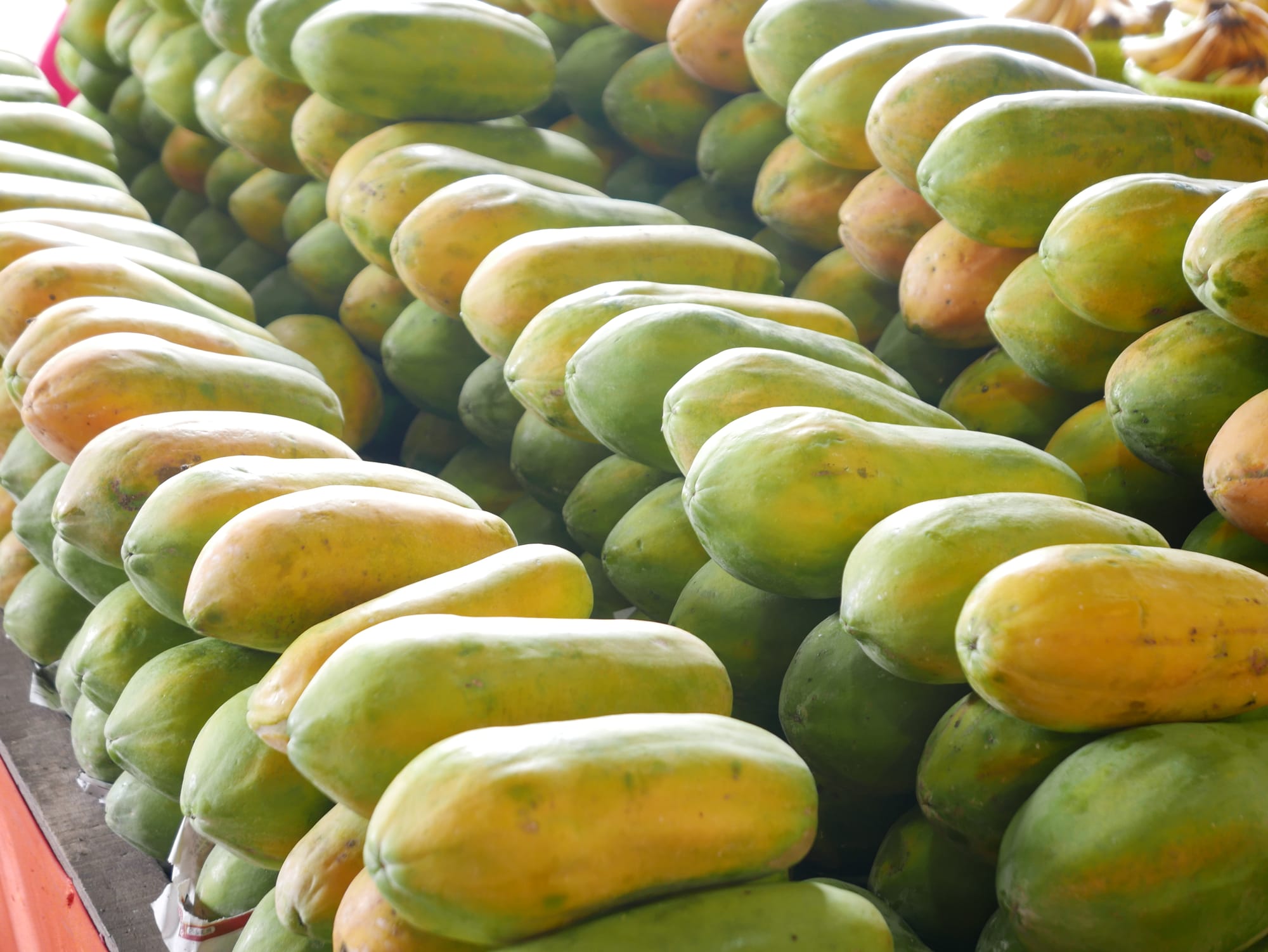 Photo by Author — neat stacking — Bestmart, Johor Bahru
