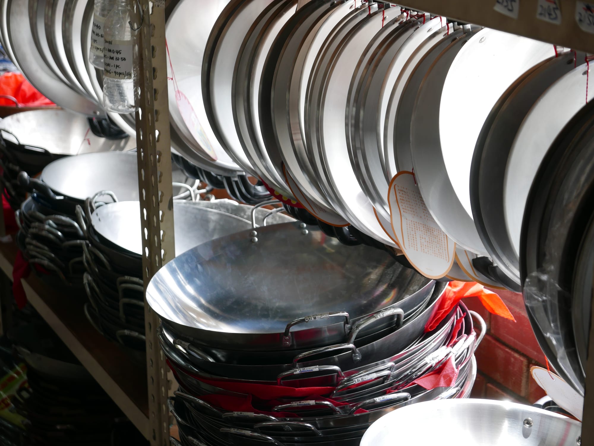Photo by Author — woks at the hardware store — Bestmart, Johor Bahru