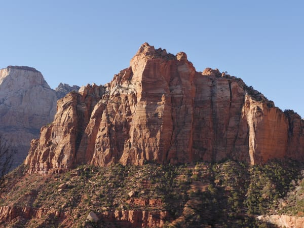 Heading out East from Zion National Park for Dinner